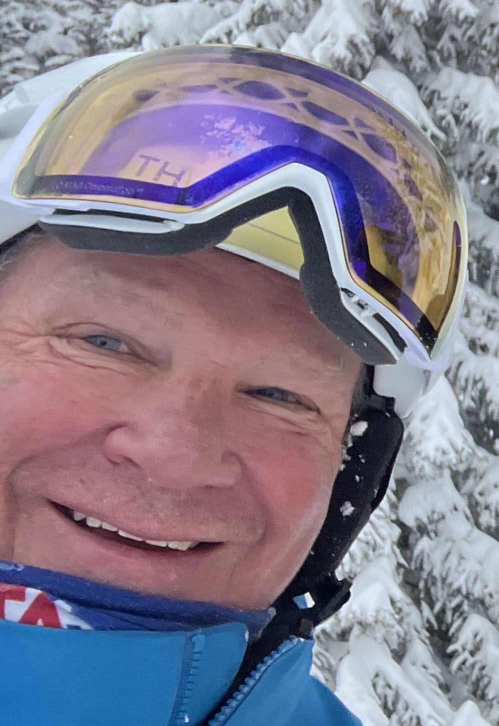 walt powder skiing